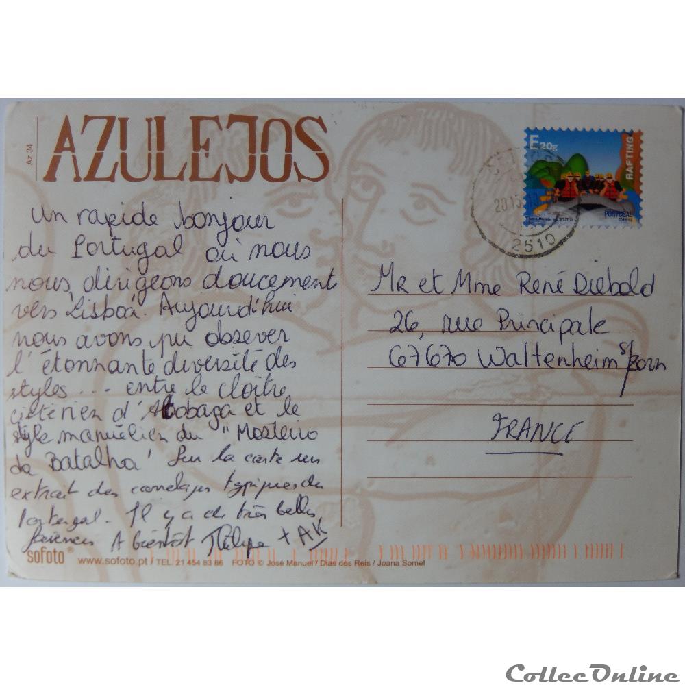 carte postale europe provence cote azur cp du portugal