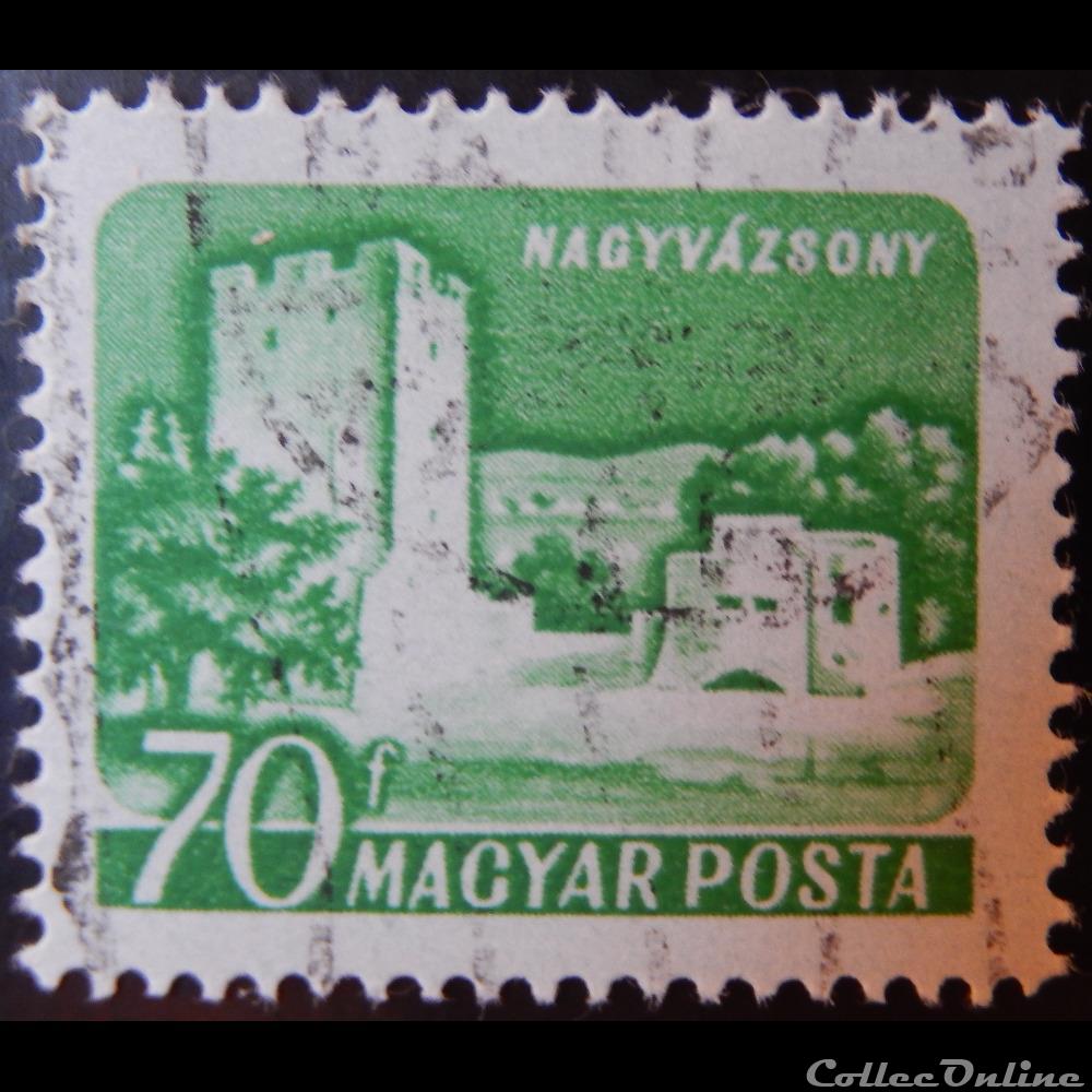 Hongrie 01339 Nagyvazsony 70f de 1960 - Stamps - Europe - Hungary