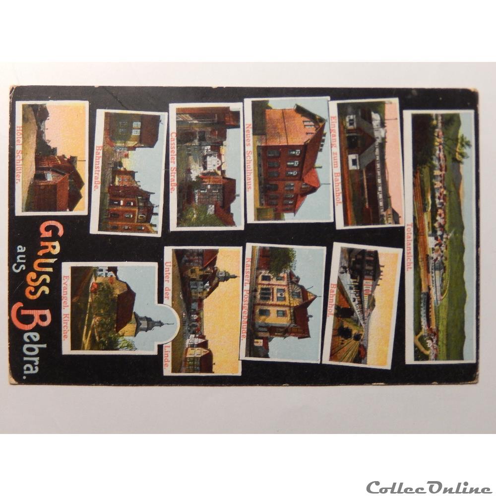 CPA d'Allemagne, Bebra carte postale europe provence cote d azur cpa allemagne bebra