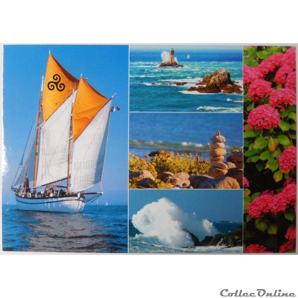 carte postale france cp de bretagne