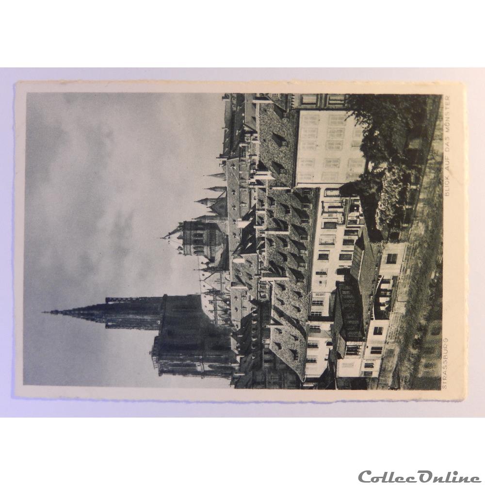 carte postale france alsace cpa de strasbourg bas rhin