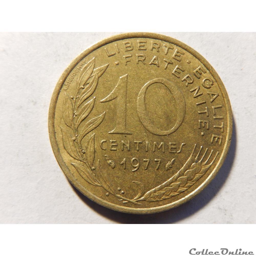 10 centimes Marianne 1977 monnaie france moderne 10 centimes marianne 1977