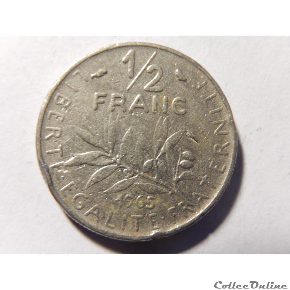 50 centimes Semeuse 1965 monnaie france moderne 50 centimes semeuse 1965