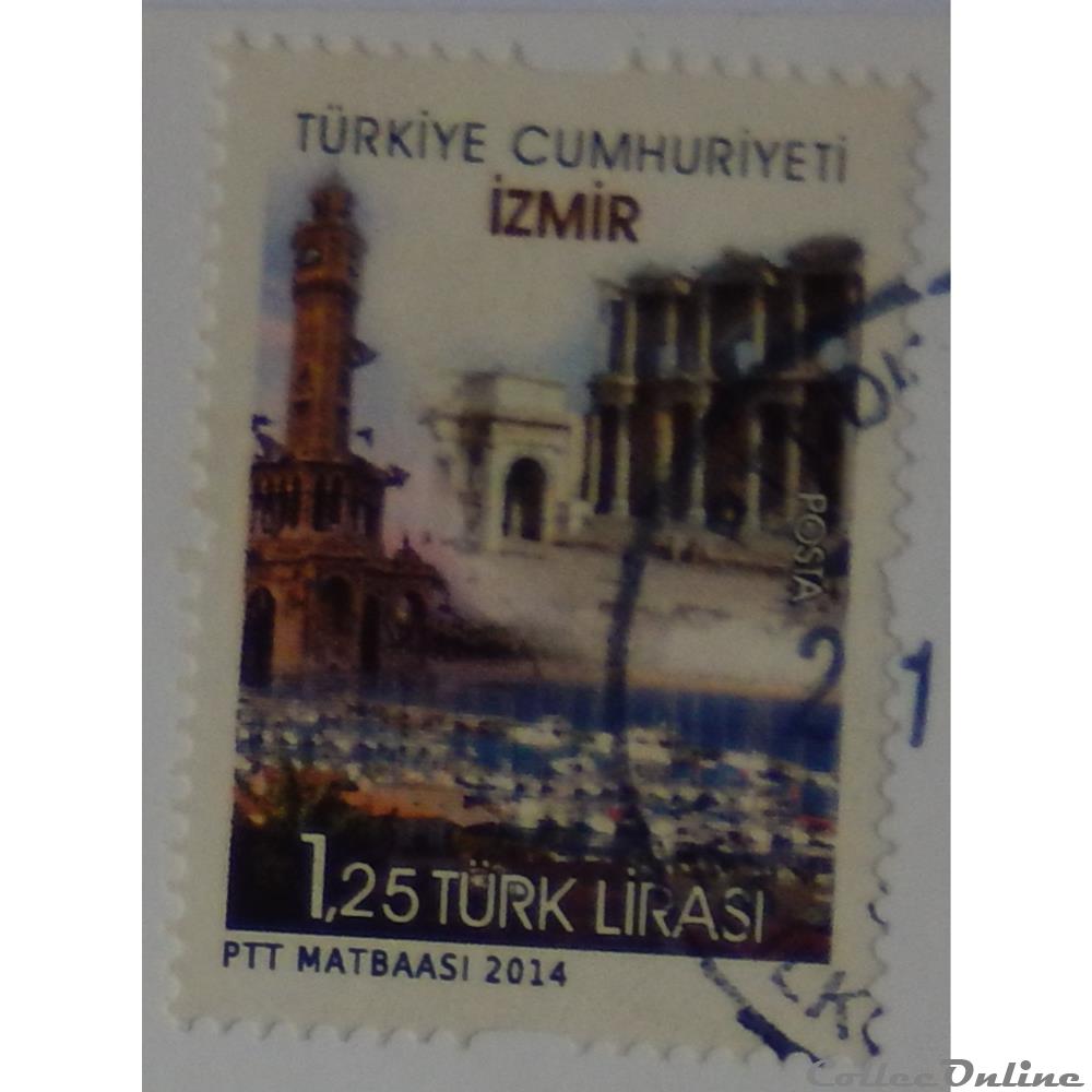 Turquie 04111 Izmir 1.25L de 2014 timbre asie turquie 04111 izmir 1 25l de 2014
