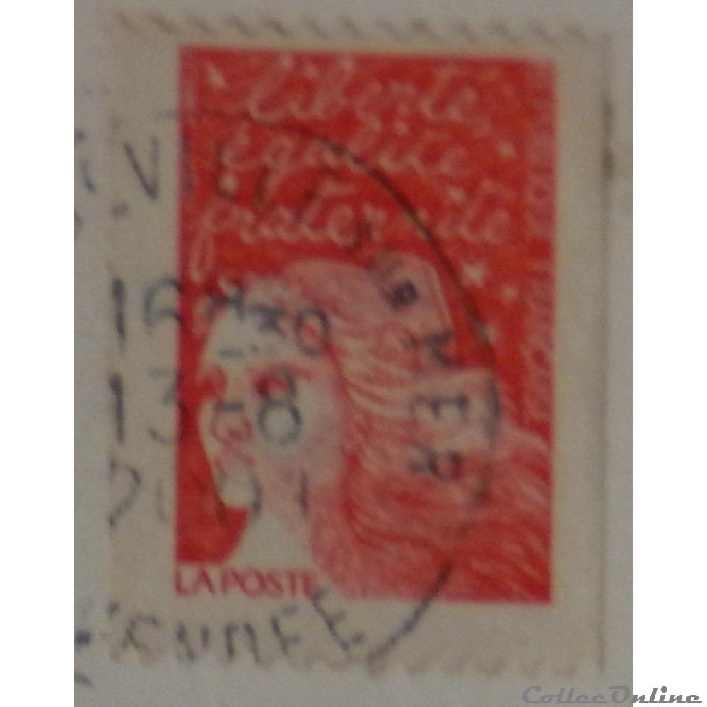 03084 Marianne de Luquet rose foncé sans valeur de 1997 2 timbre france 03084 marianne de luquet rose fonce sans valeur de 1997
