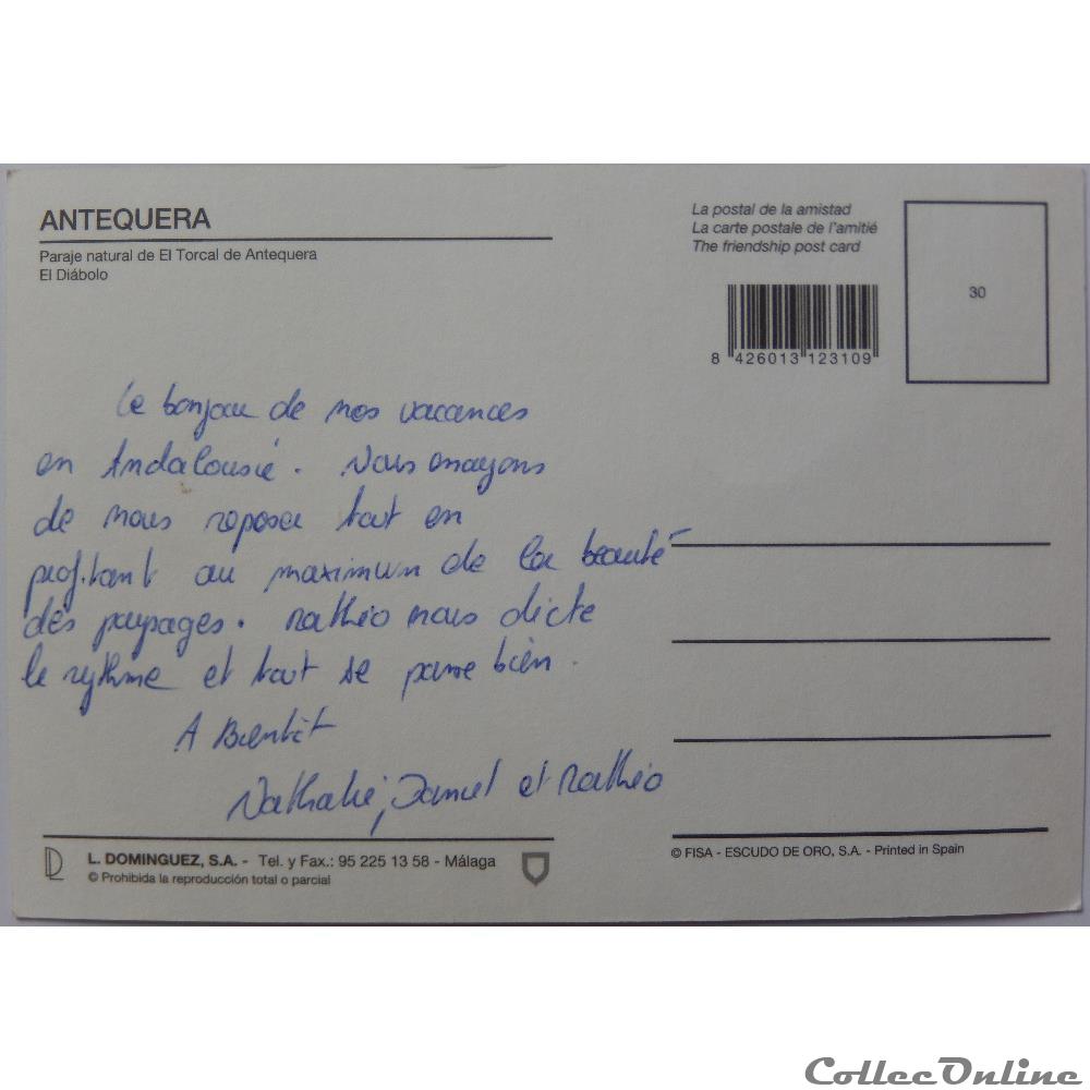 carte postale europe alsace cp espagne andalousie antequera