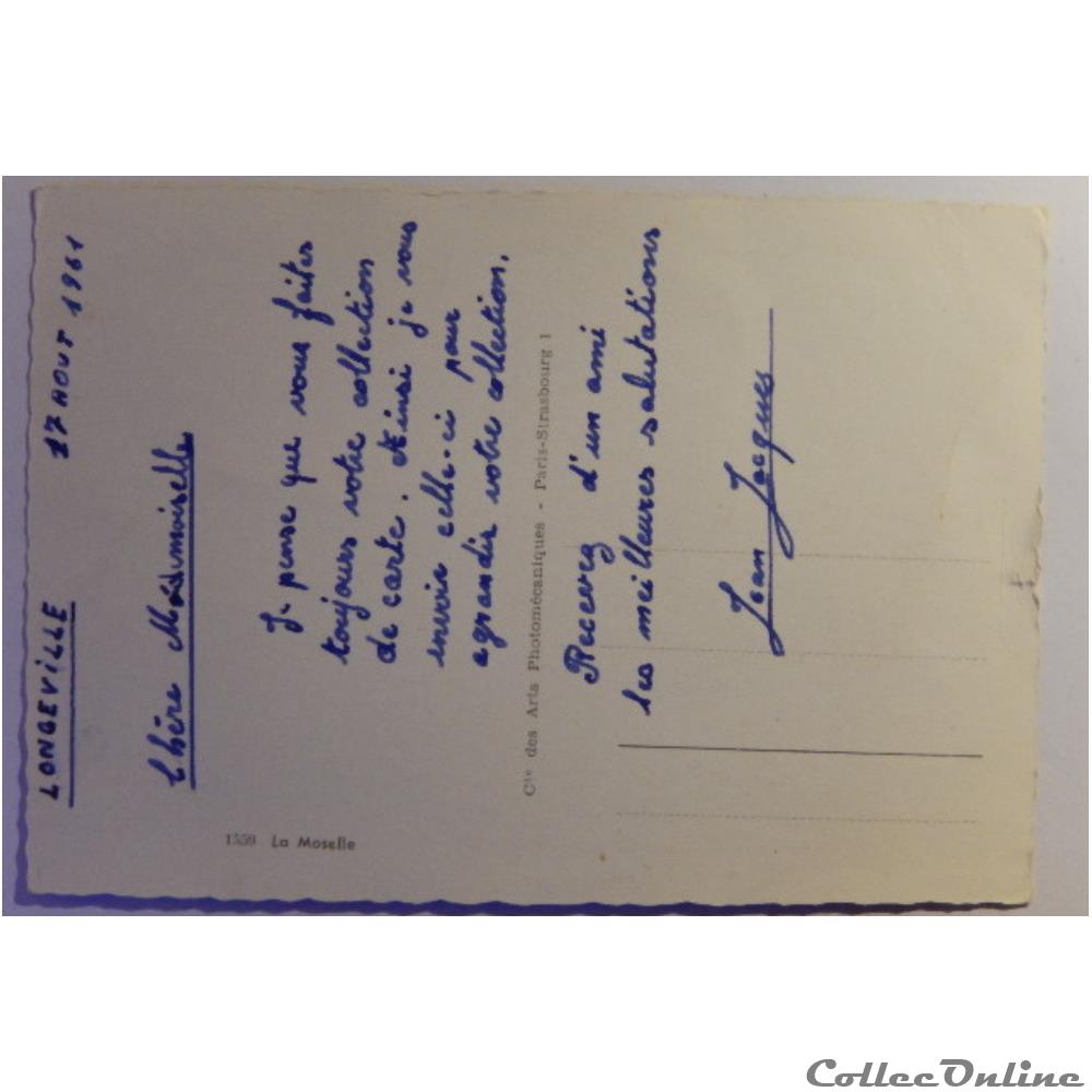 carte postale france lorraine cpa de moselle