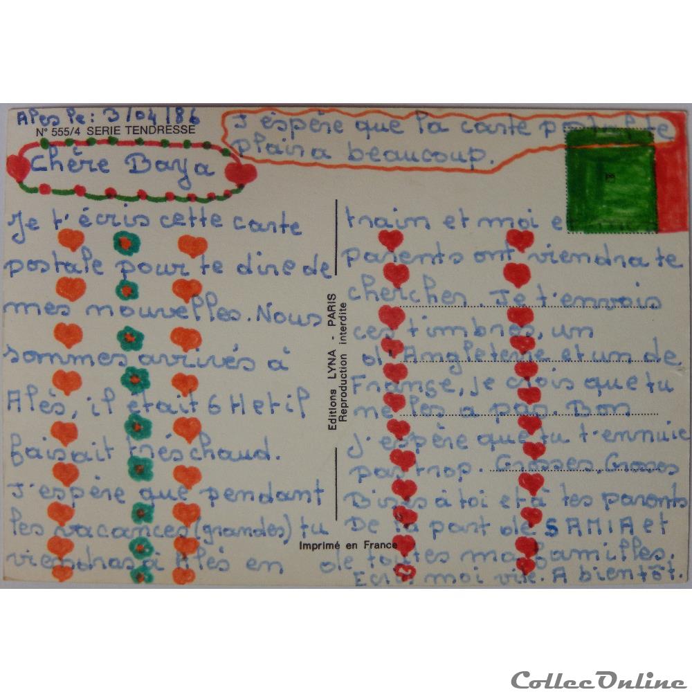 carte postale midi pyrenee cp peinture