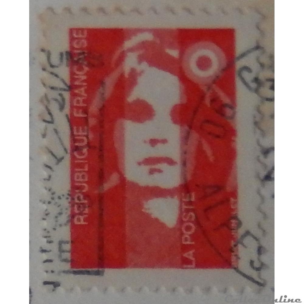 02806 Marianne de Briat rouge dentelé Timbre sans valeur faciale de 1993 3 france 02806 marianne de briat rouge dentele timbre sans valeur faciale de 1993