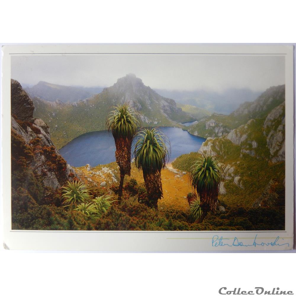 carte postale autre ile de france cp australie tasmanie lake oberon