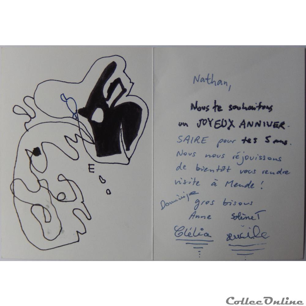 carte postale midi pyrenee cp unicef