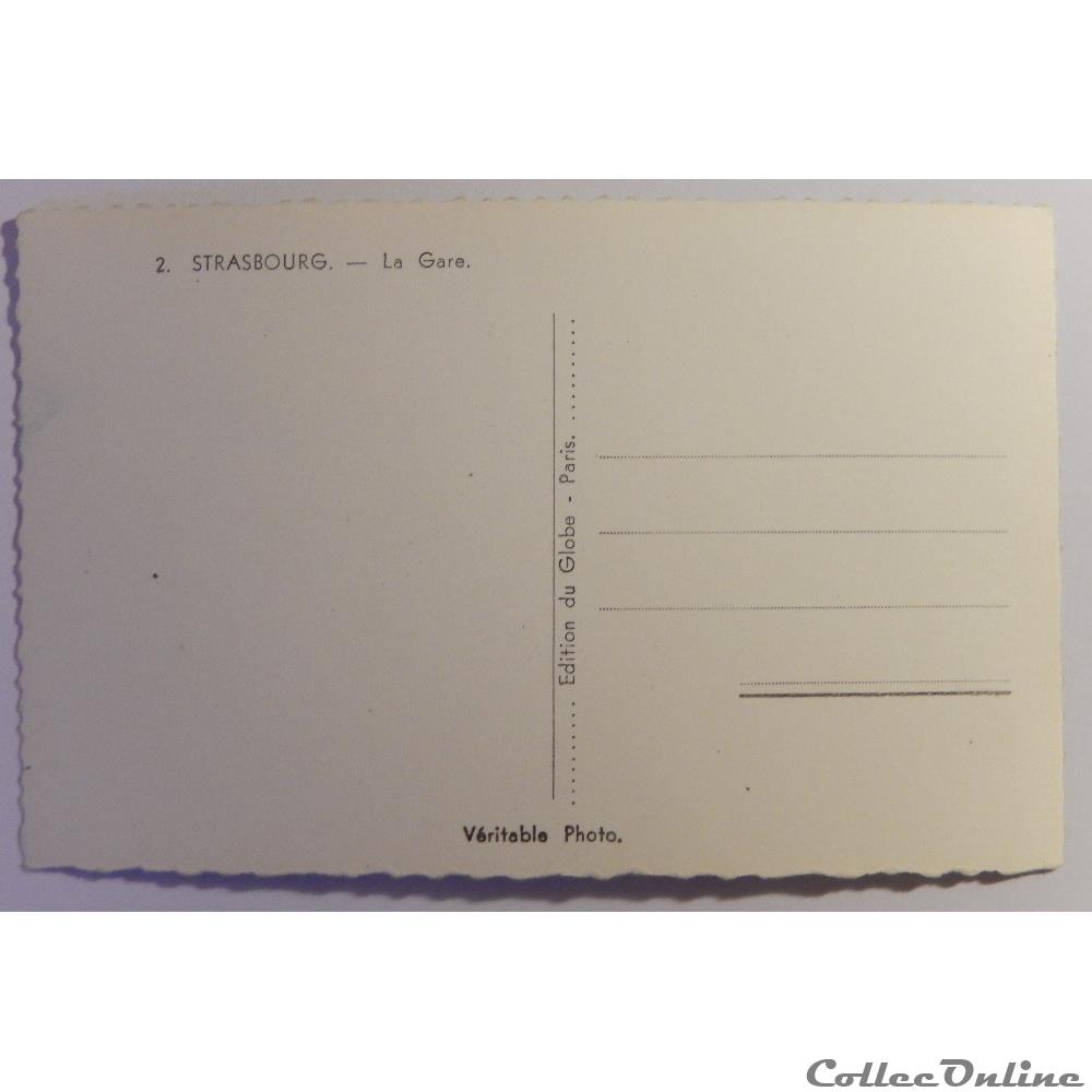 CPA de Strasbourg, la Gare, Bas-Rhin carte postale france alsace cpa de strasbourg la gare bas rhin