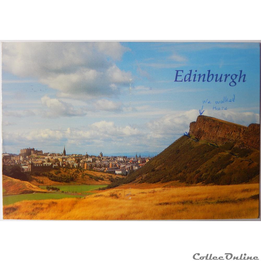 CP du Royaume-Uni, Ecosse, Edinburgh carte postale europe languedoc roussillon cp du royaume uni ecosse edinburgh