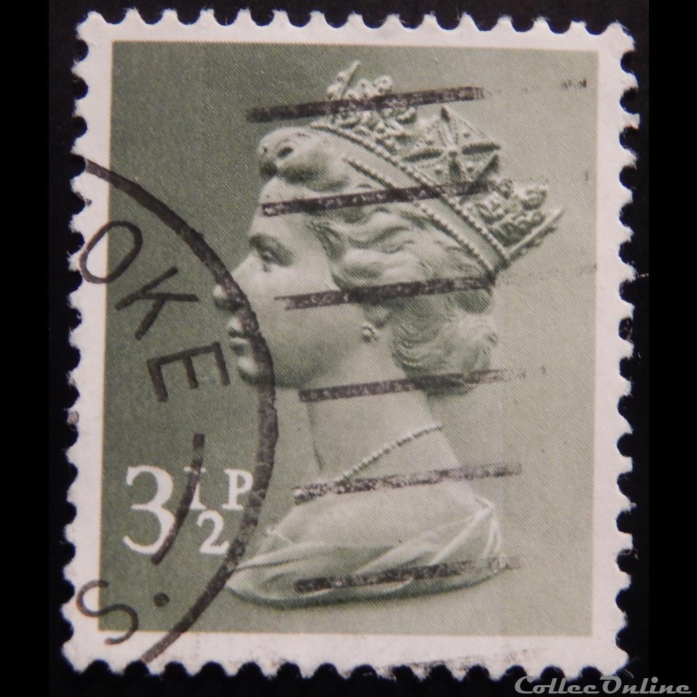 Royaume-Uni 00611 reine Elisabeth II 3 1/2p de 1971 timbre europe royaume uni 00611 reine elisabeth ii 3 1 2p de 1971