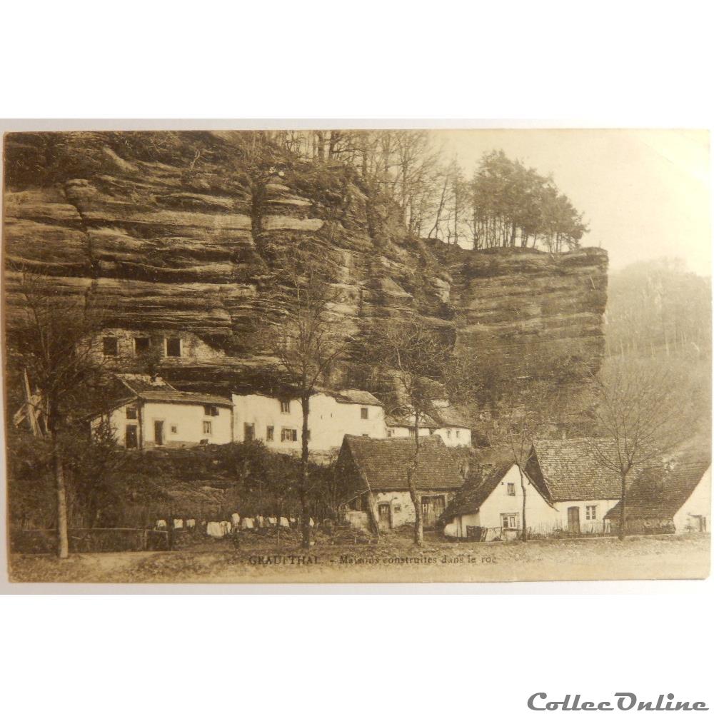 carte postale france alsace cpa eschbourg graufthal bas rhin