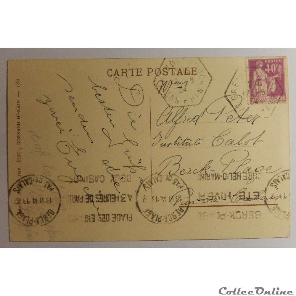 CPA de Rosheim, château de Guirbaden, Bas-Rhin carte postale france alsace cpa de rosheim chateau de guirbaden bas rhin