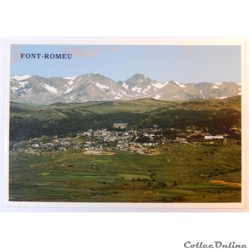 CP des Pyrénées-Orientales, Font-Romeu carte postale france midi cp des pyrenees orientales font romeu
