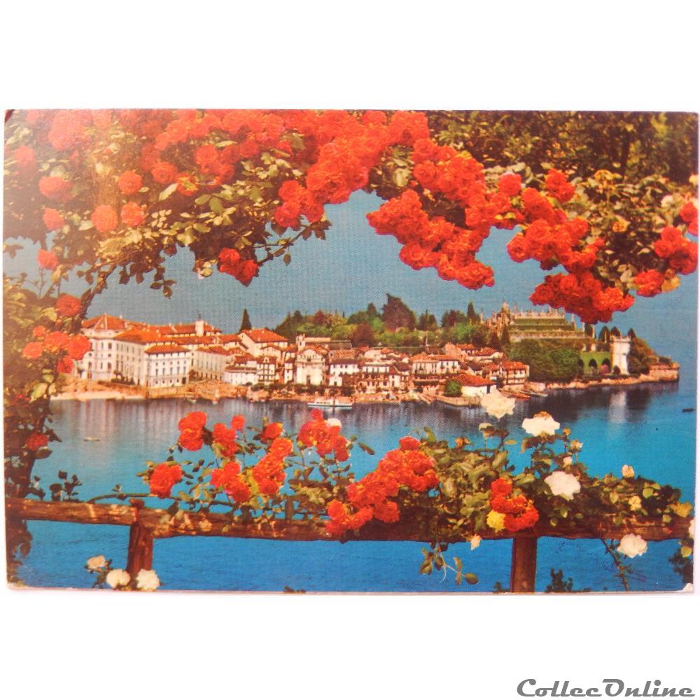 CP d'Italie, Lombardie, Lac Majeur carte postale europe languedoc roussillon cp italie lombardie lac majeur