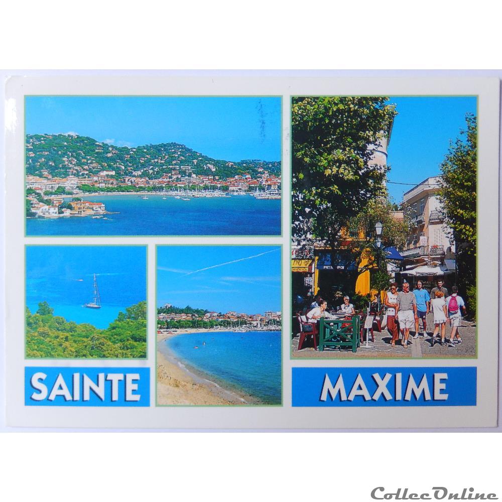 CP du Var, Sainte-Maxime carte postale france provence cote azur cp du var sainte maxime