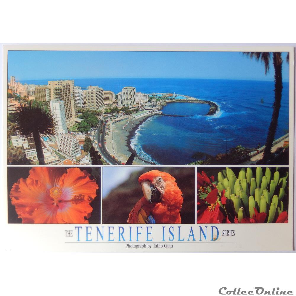 tenerife carte espagne CP d'Espagne, îles Canaries, Ténérife : Postcards, Europe