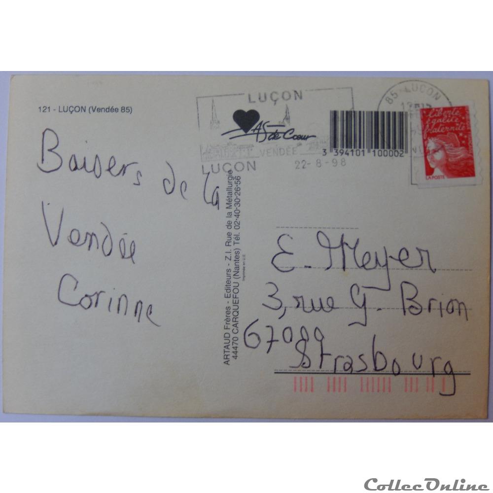 CP de Vendée, Luçon carte postale france pay la loire cp de vendee lucon