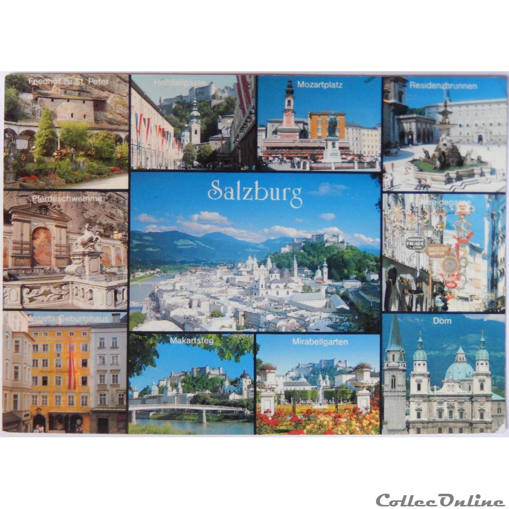 CP d'Autriche, Salzburg carte postale europe alsace cp autriche salzburg