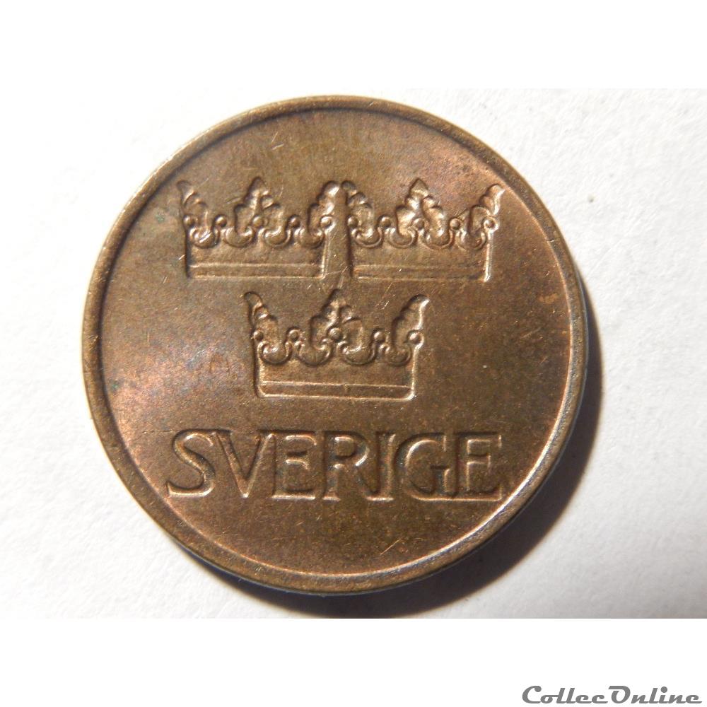 Suède, 5 öre de 1973 2 monnaie monde suede 5 ore de 1973