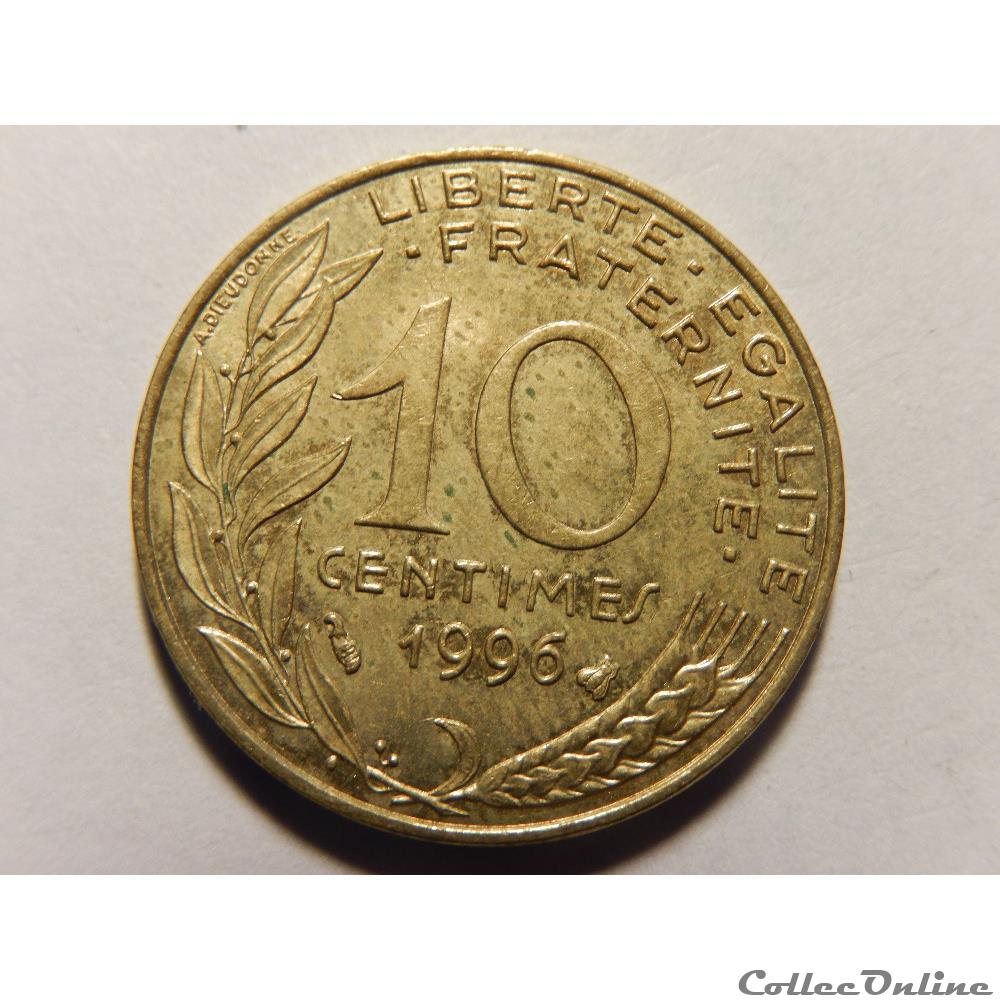 10 centimes Marianne 1996 monnaie france moderne 10 centimes marianne 1996