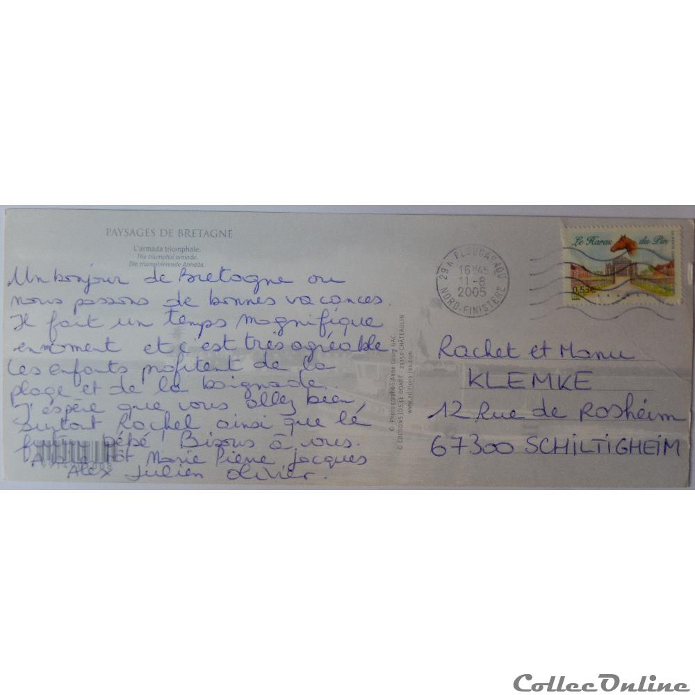 carte postale france cp de bretagne
