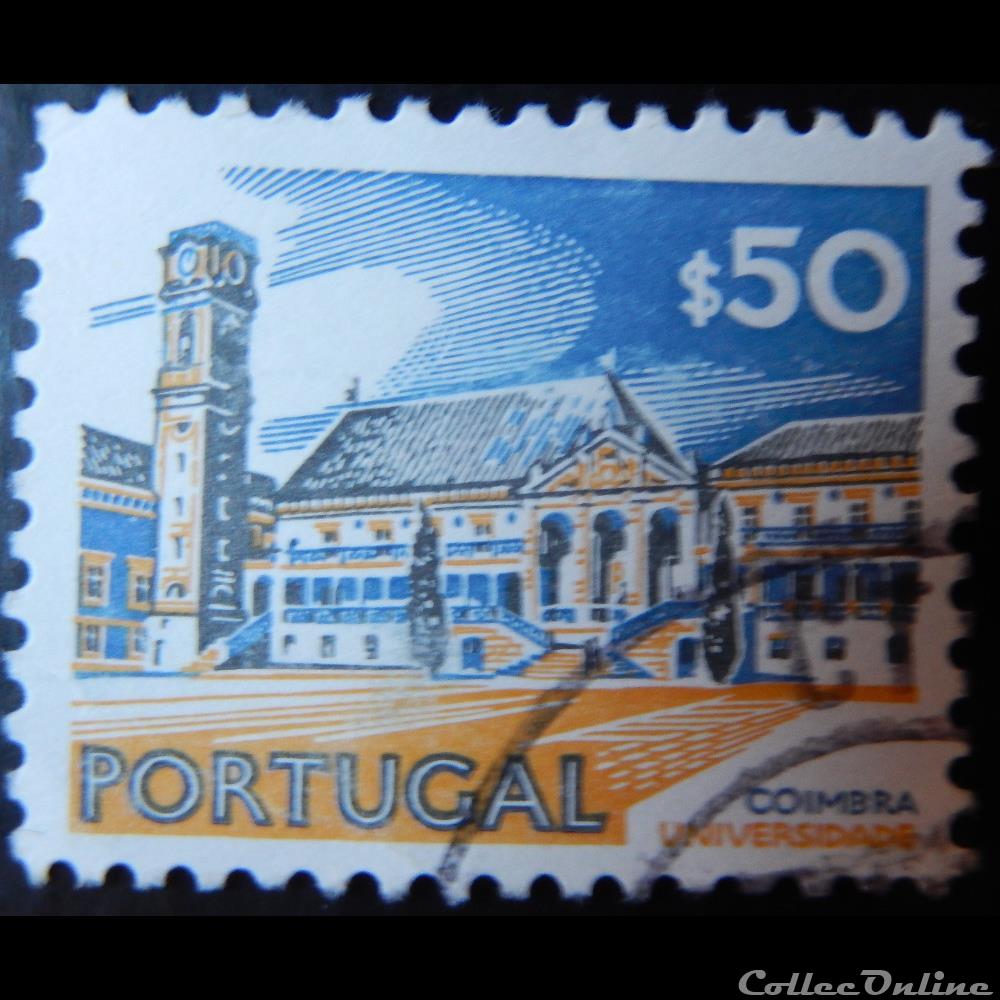 Portugal 01136 université de Coimbra 0.50$ de 1972 3 timbre europe portugal 01136 universite de coimbra 0 50 de 1972
