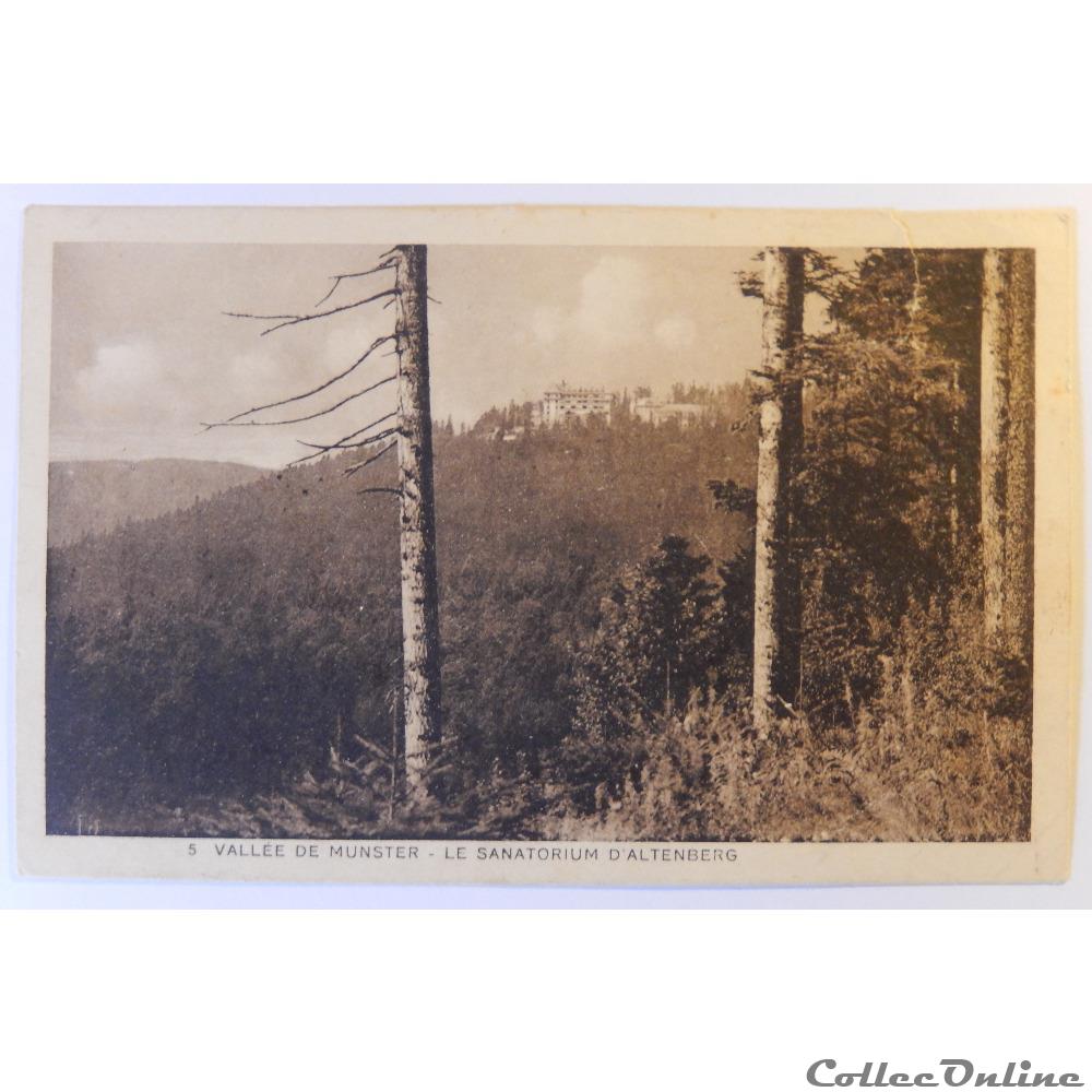 carte postale france alsace cpa de la vallee de munster haut rhin