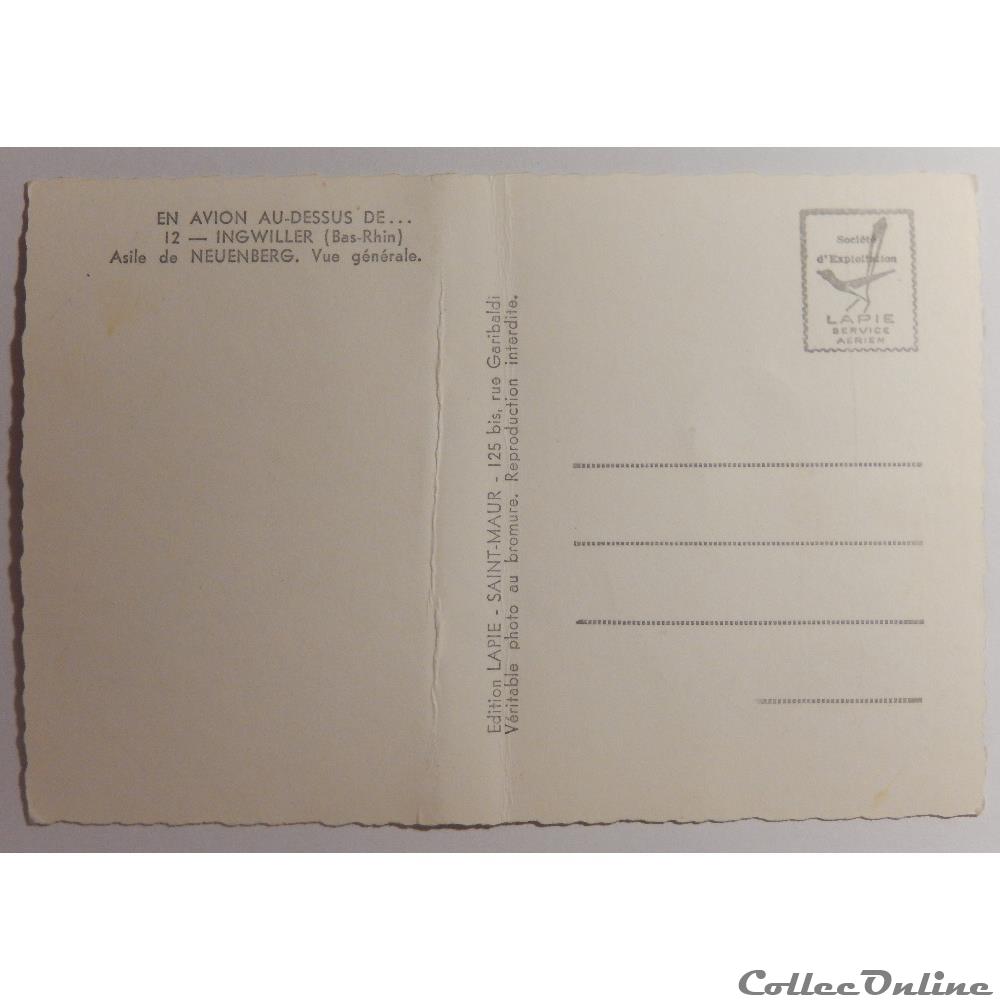 carte postale france alsace cpa de ingwiller neuenberg bas rhin