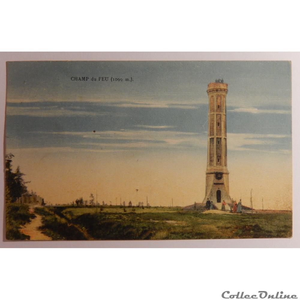 CPA du Champ-du-Feu, le belvédère, Bas-Rhin carte postale france alsace cpa du champ du feu le belvedere bas rhin