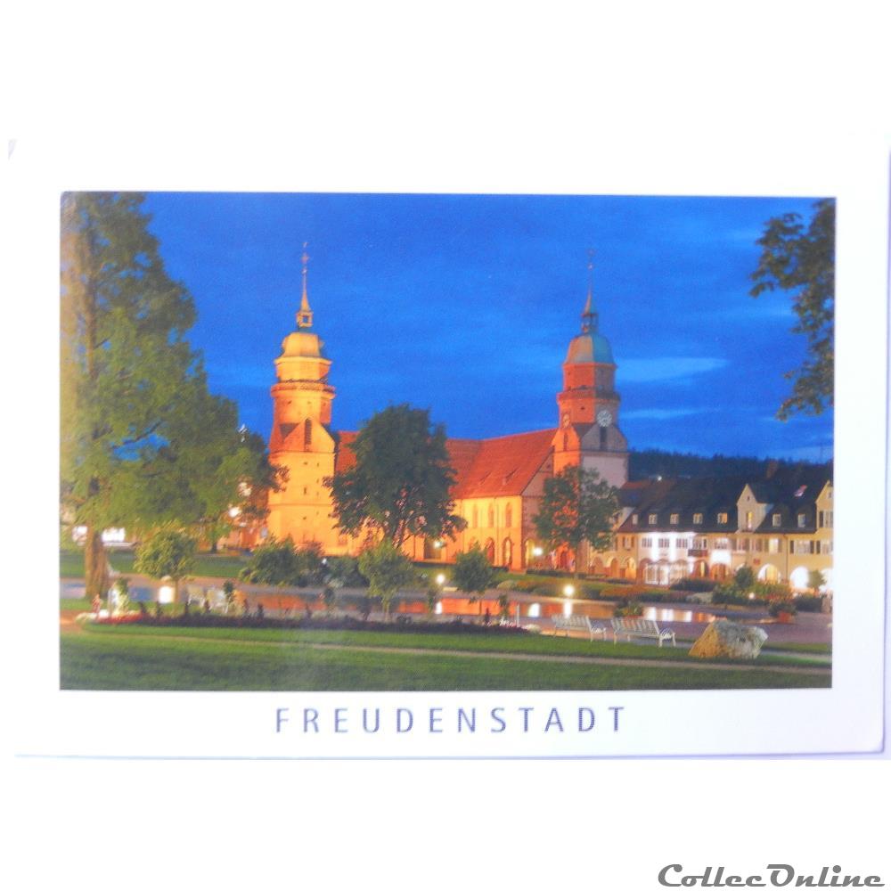 carte postale europe alsace cp allemagne bade wurtemberg freudenstadt