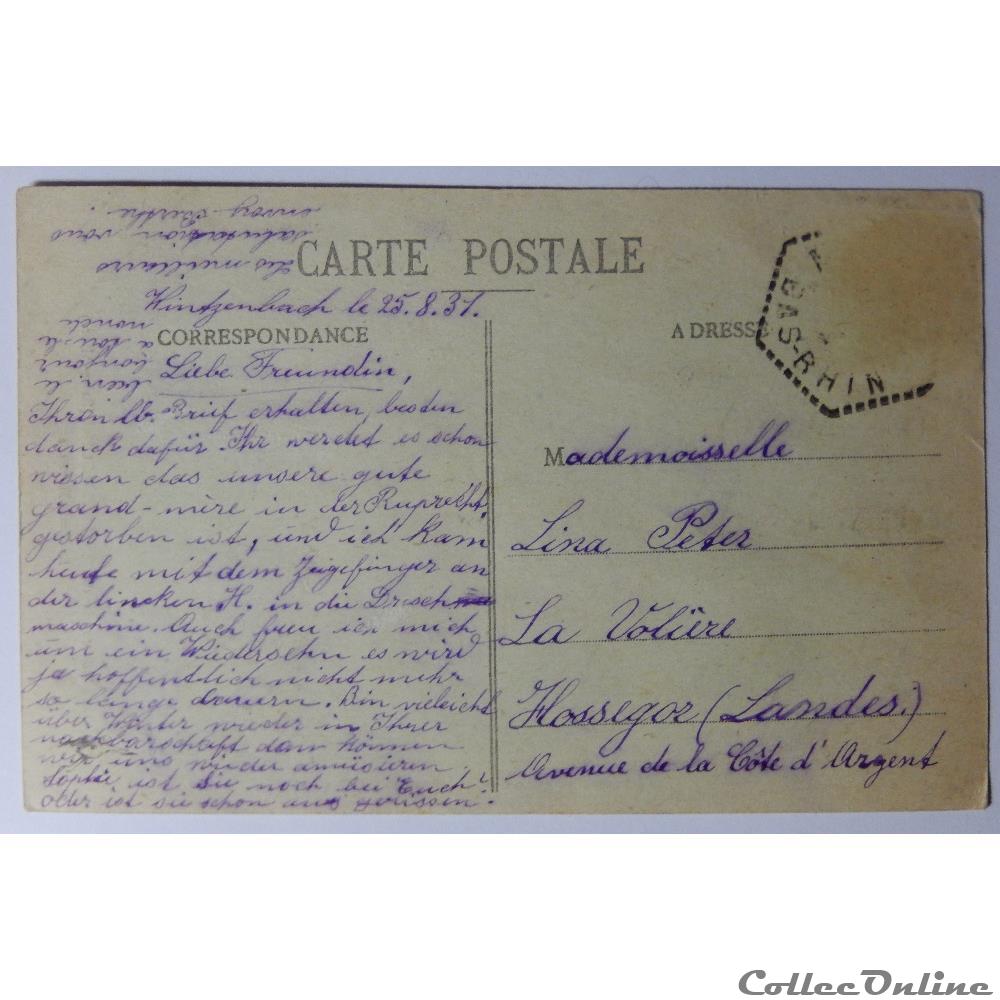 CPA de Lauterbourg, la porte moyenne, Bas-Rhin carte postale france alsace cpa de lauterbourg la porte moyenne bas rhin