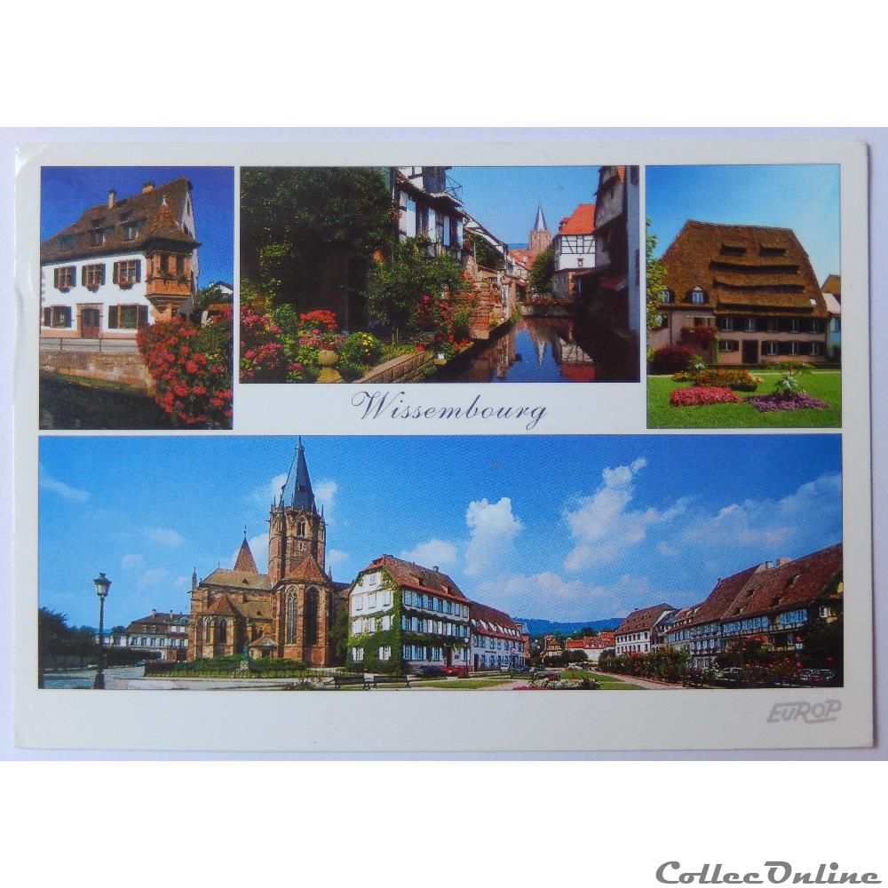 carte postale france alsace cp du bas rhin wissembourg