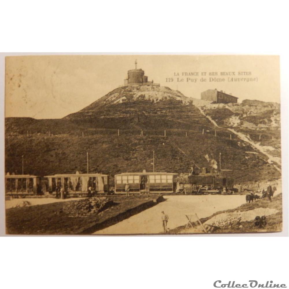 carte postale france cpa du puy de dome auvergne