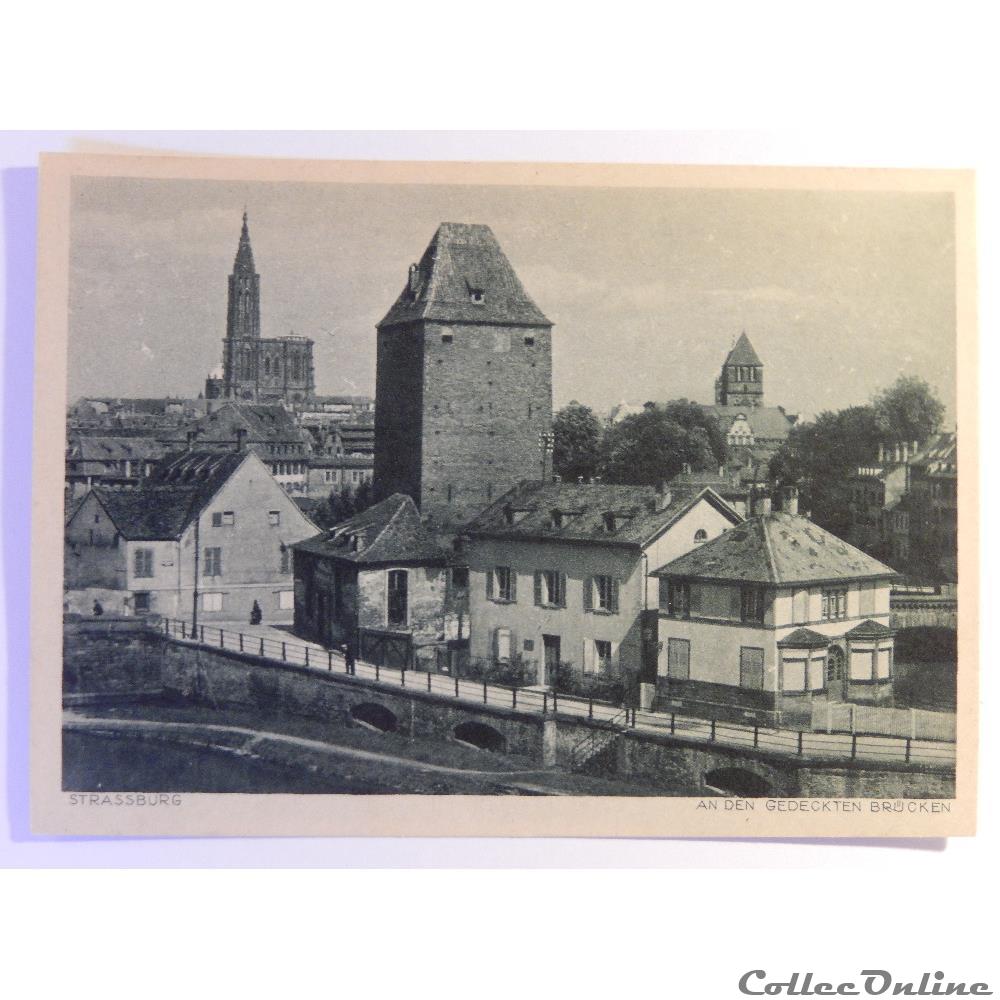 carte postale france alsace cpa de strasbourg bas rhin