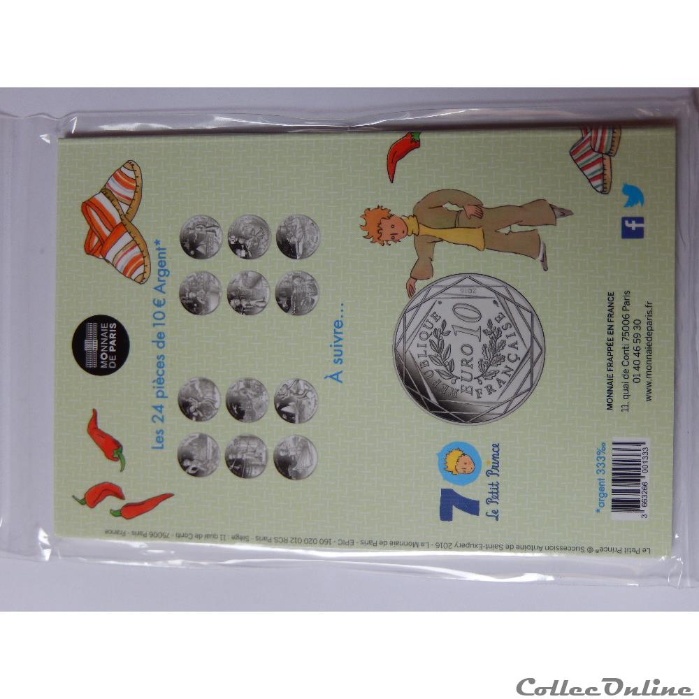 10 euros, le beau voyage du Petit Prince, joue à la pelote Basque 3 monnaie france moderne 10 euros le beau voyage du petit prince joue a la pelote basque