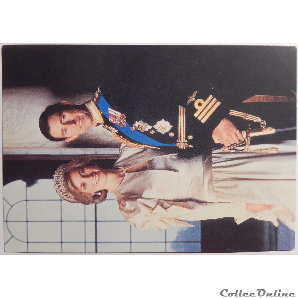 CP Personnalités, le Prince Charles et la Princesse Diana carte postale rhone alpe cp personnalites le prince charles et la princesse diana