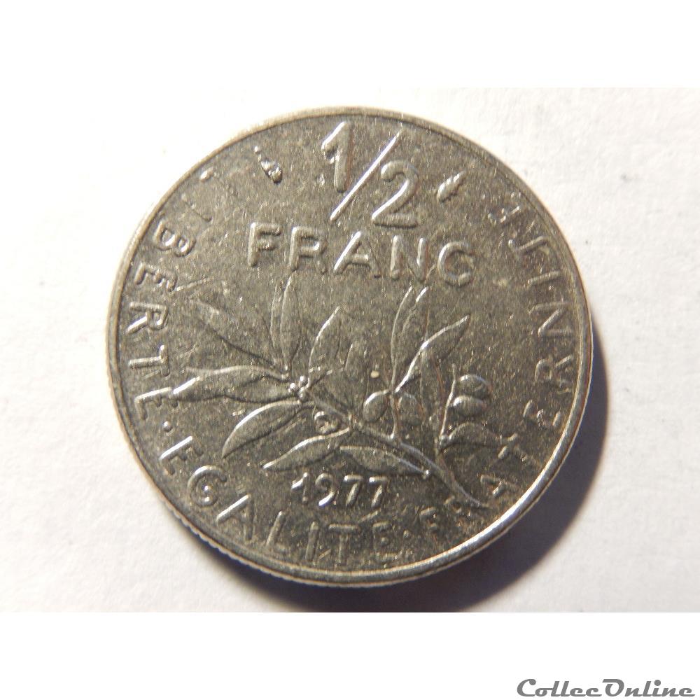 50 centimes Semeuse 1977 monnaie france moderne 50 centimes semeuse 1977