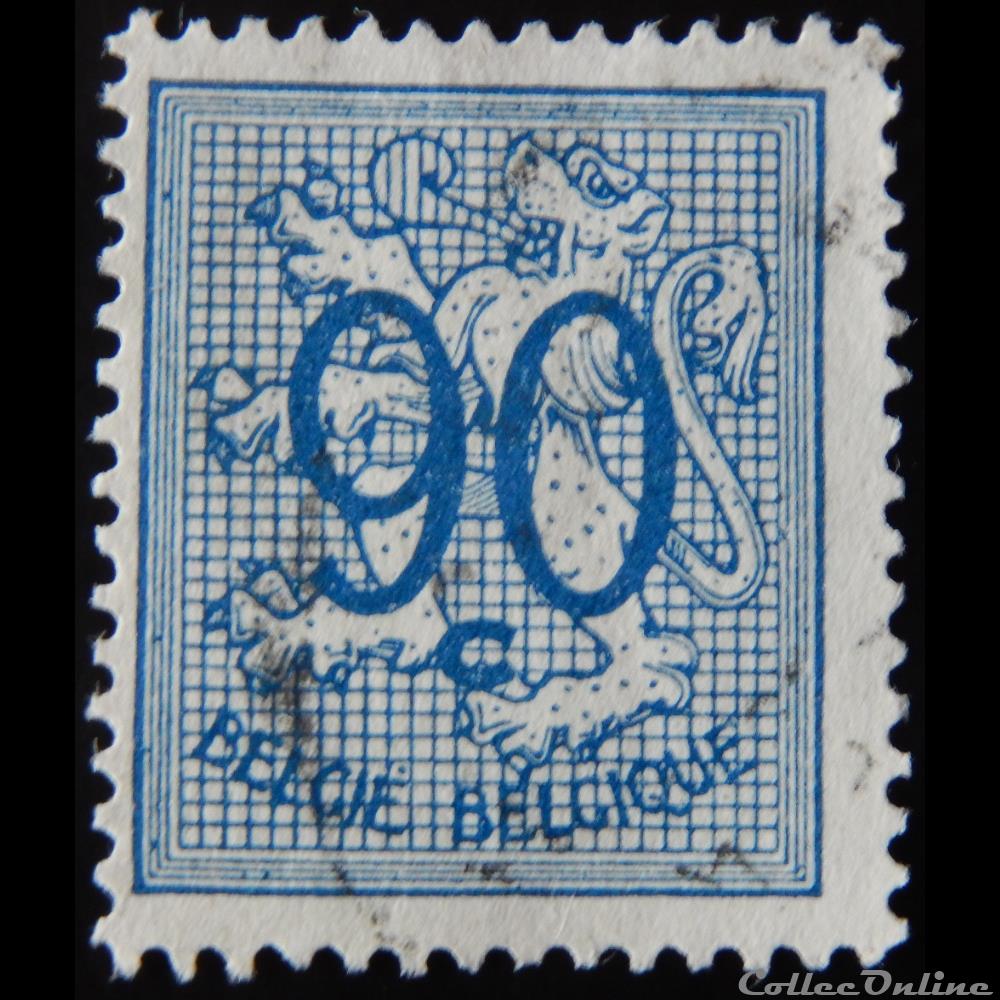 Belgique 00858 lion debout 90c de 1951 timbre europe belgique 00858 lion debout 90c de 1951