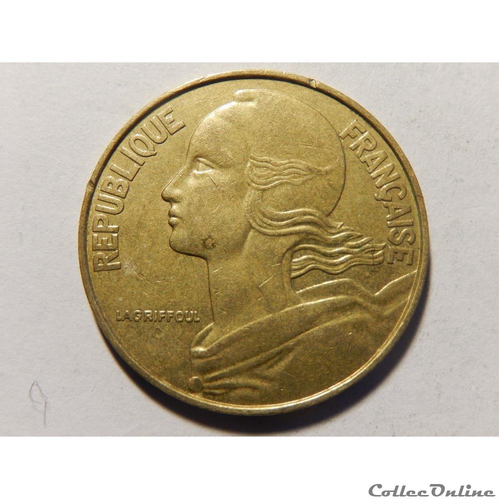 monnaie france moderne 20 centimes marianne 1988