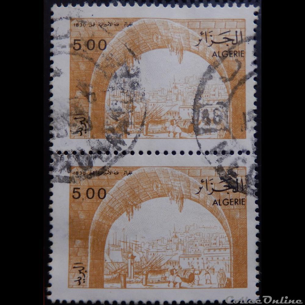 timbre afrique algerie 00941 vue alger en 1830 5 00d de 1989