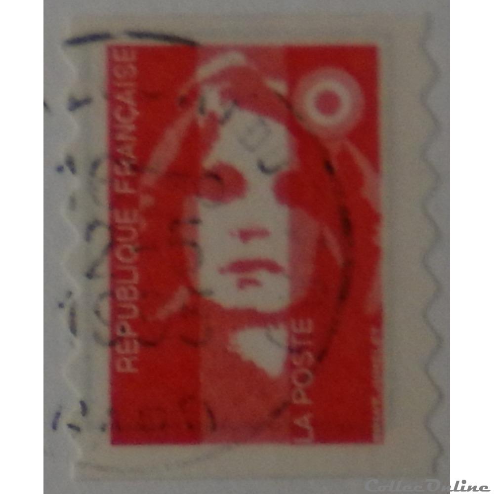 02874 Marianne de Briat rouge Sans valeur faciale de 1994 3 timbre france 02874 marianne de briat rouge sans valeur faciale de 1994