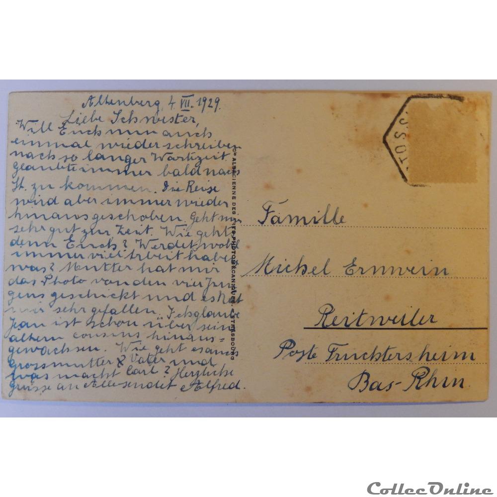 carte postale france alsace cpa de la schlucht haut rhin