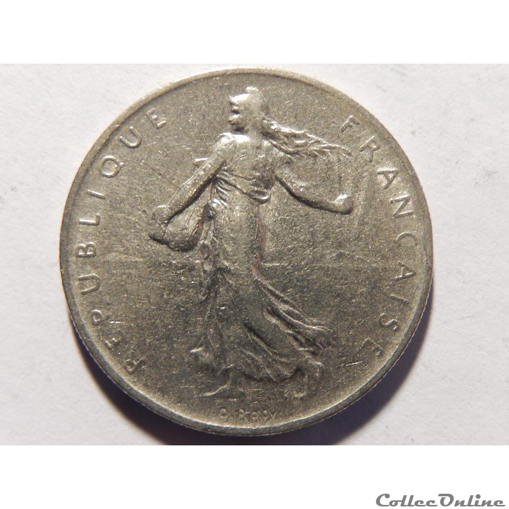 1 franc semeuse 1960 2 monnaie france moderne 1 franc semeuse 1960