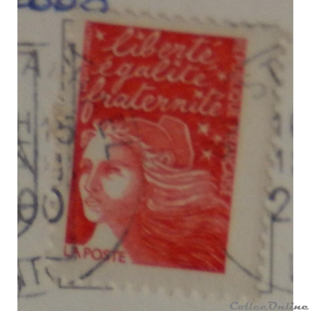 03083 Marianne de Luquet rose foncé sans valeur de 1997 3 timbre france 03083 marianne de luquet rose fonce sans valeur de 1997