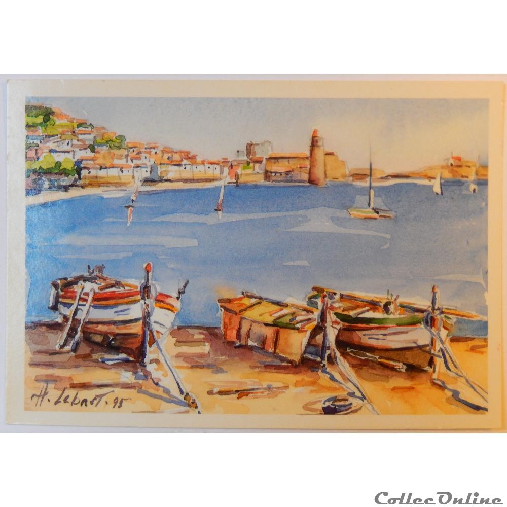 CP des Pyrénées-Orientales, Collioure carte postale france midi cp des pyrenees orientales collioure
