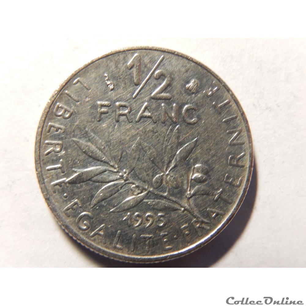 50 centimes Semeuse 1995 monnaie france moderne 50 centimes semeuse 1995